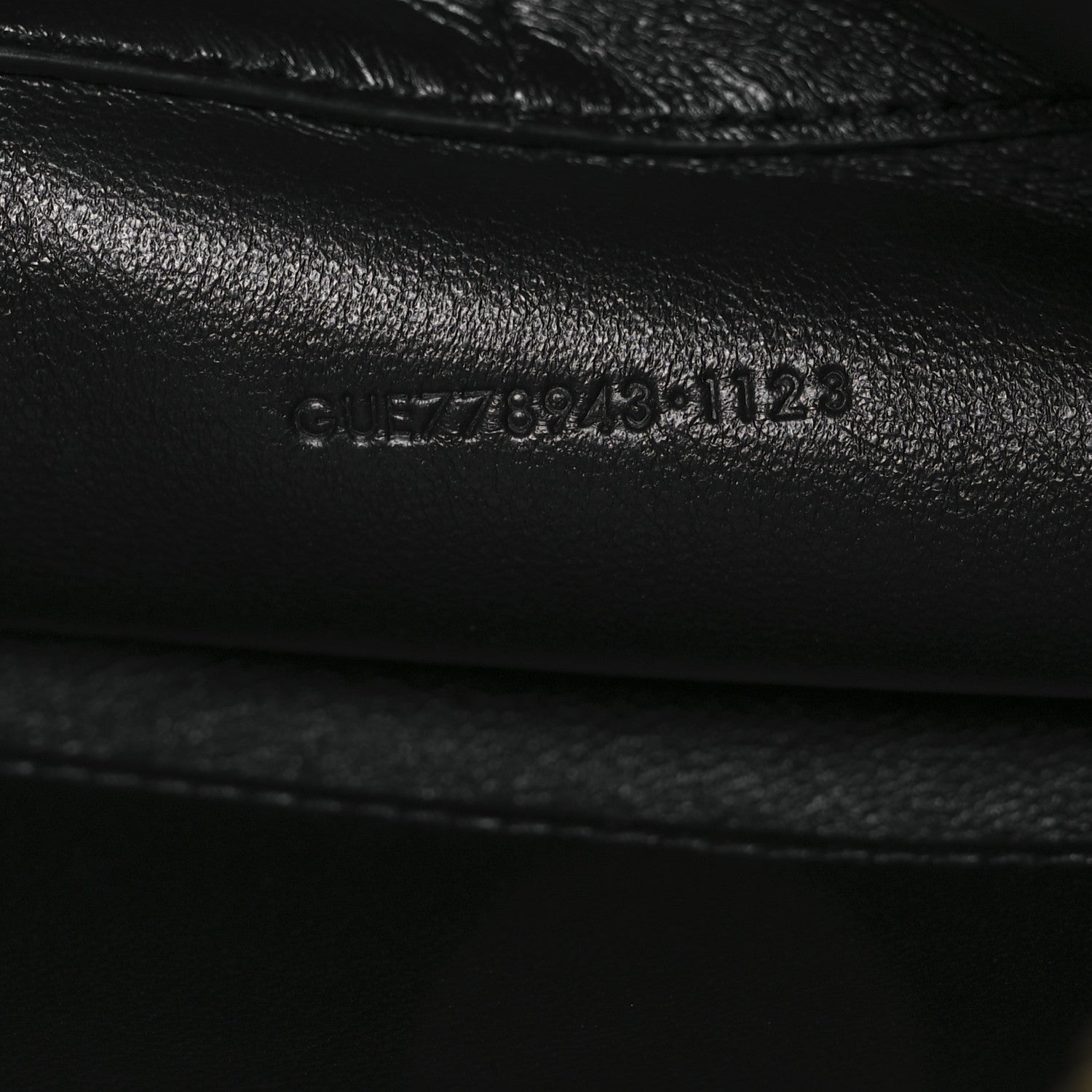 Saint Laurent Lambskin Small Calypso Pouch Black 6 of 11