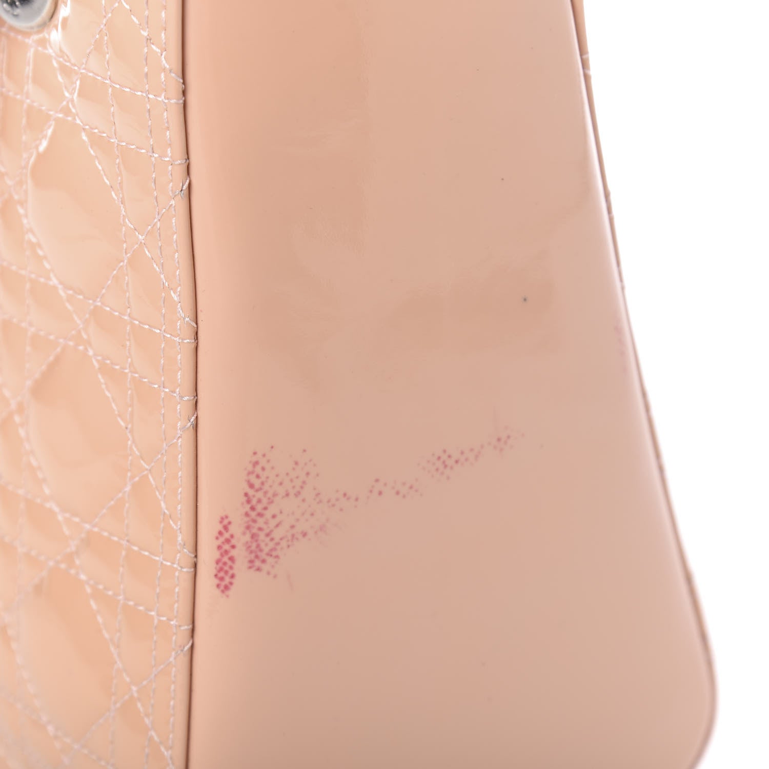 Christian Dior Patent Cannage Medium Lady Dior Pale Pink 9 of 16