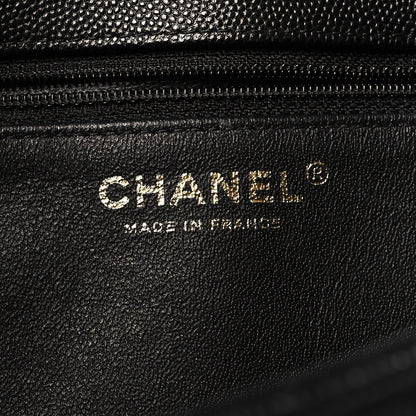 Chanel Caviar Quilted Flap Clutch Black 6 of 11
