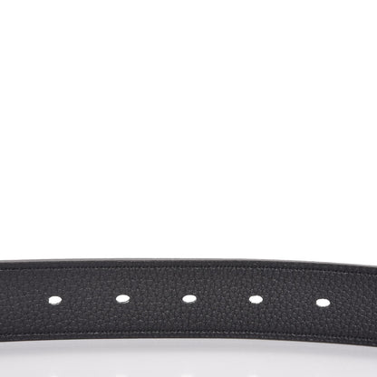Hermes Togo Etriviere 32mm Belt 70 Black 6 of 9
