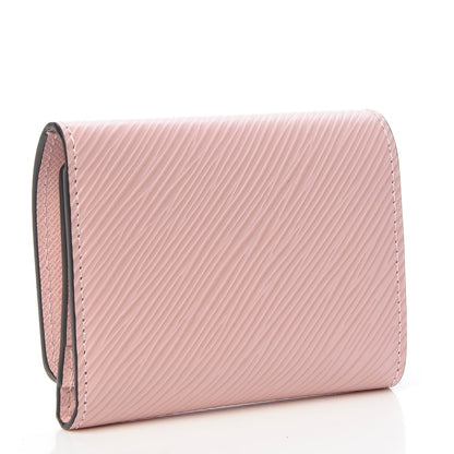 Louis Vuitton Epi Twist Compact Wallet Rose Ballerine 3 of 7