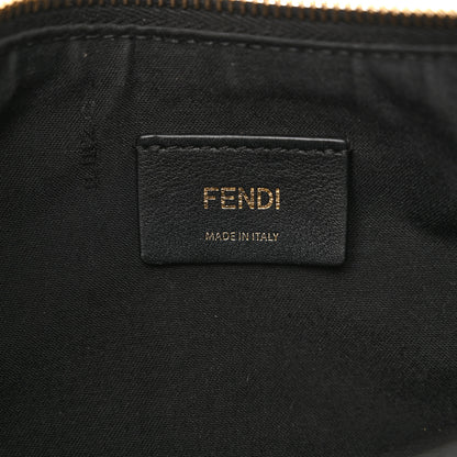 Fendi Vitello Grace Matte Small Fendigraphy Hobo Bag Black 6 of 13