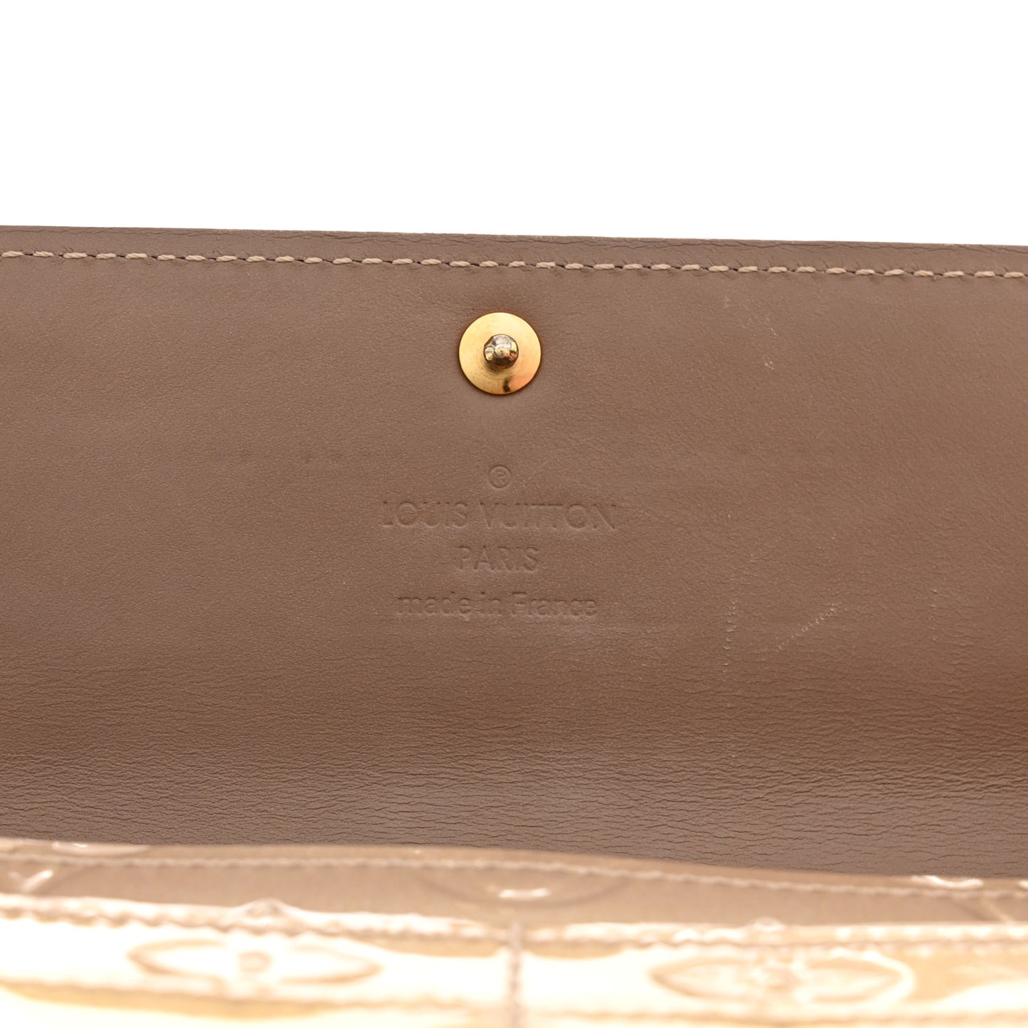 Vernis Sarah Wallet Noisette