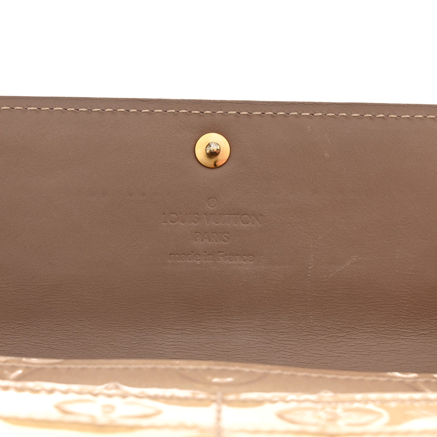 Louis Vuitton Vernis Sarah Wallet Noisette 6 of 11