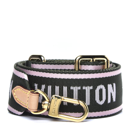 Louis Vuitton Nylon Bandouliere Shoulder Strap Kaki 1 of 4