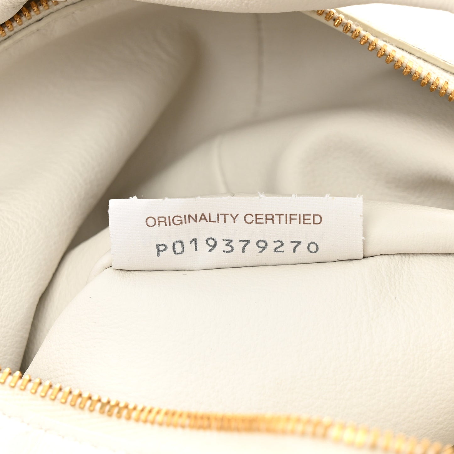 Calfskin Mini Double Knot Bag White