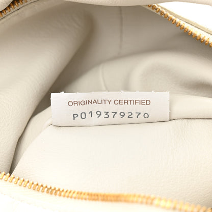 Bottega Veneta Calfskin Mini Double Knot Bag White 7 of 10
