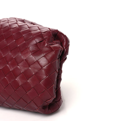 Bottega Veneta Nappa Maxi Intrecciato The Pouch Oversized Clutch Bordeaux 9 of 9