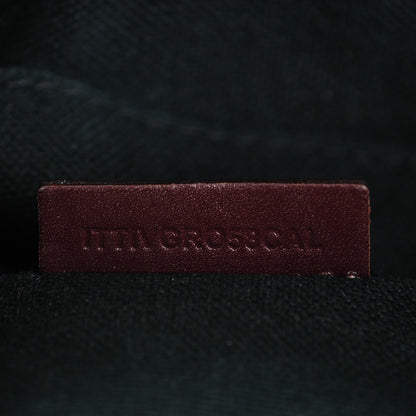 Burberry Haymarket Check Studded Tote Chocolate 8 of 11