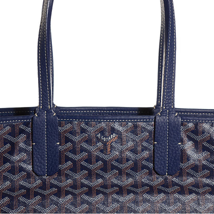 Goyard Goyardine Sac Hardy Pet Carrier GM Blue 8 of 9