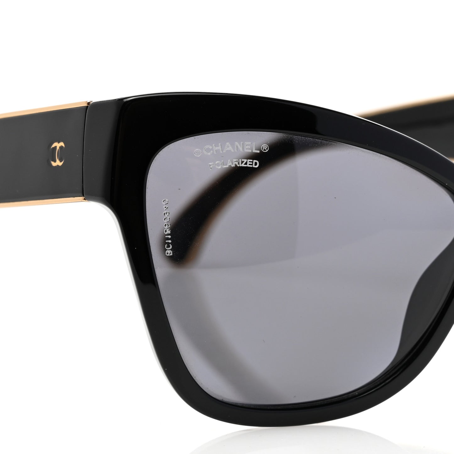 Acetate CC Cat Eye Sunglasses 5271 Black