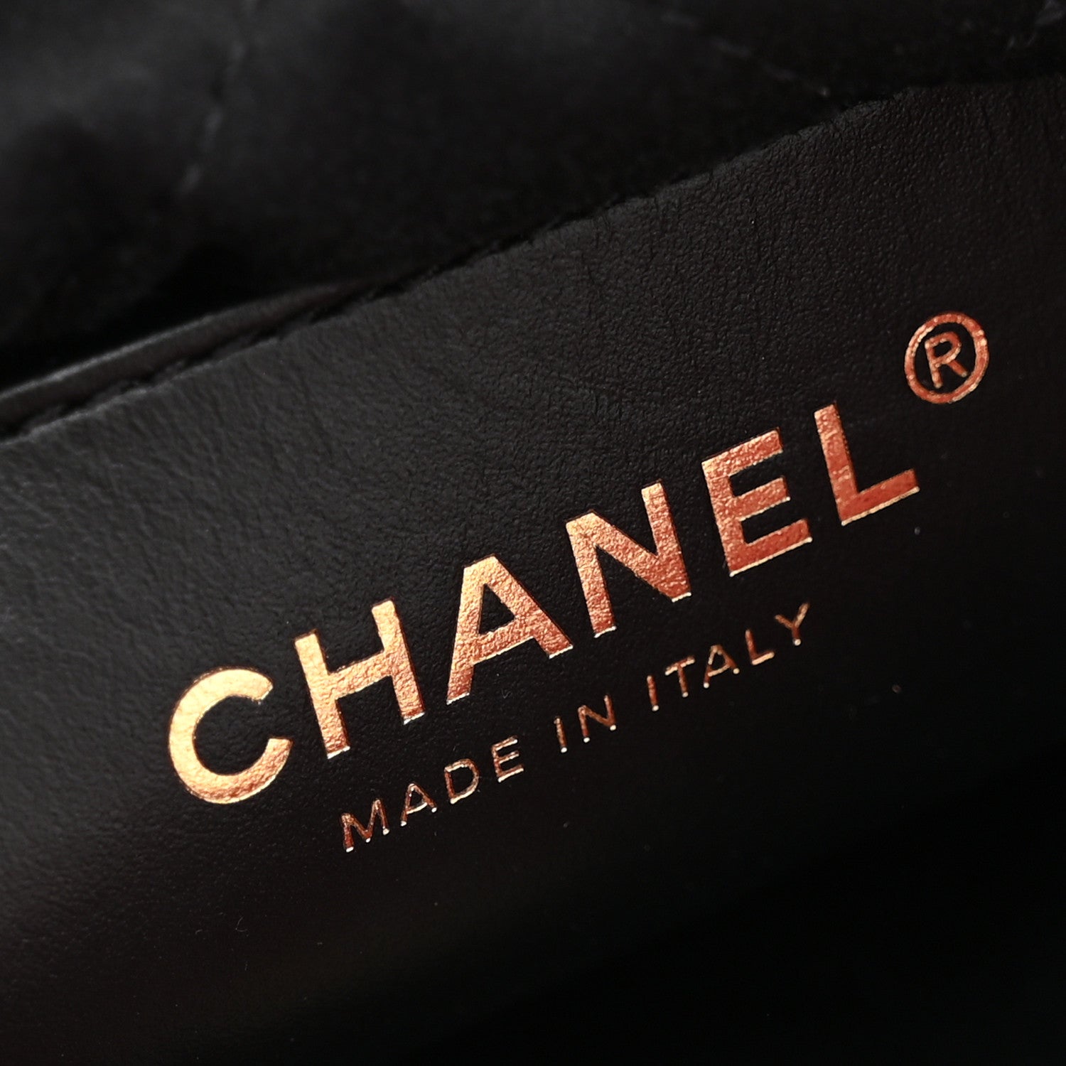 Chanel Shiny Calfskin Striped Mini Chanel 22 Red Black 6 of 11
