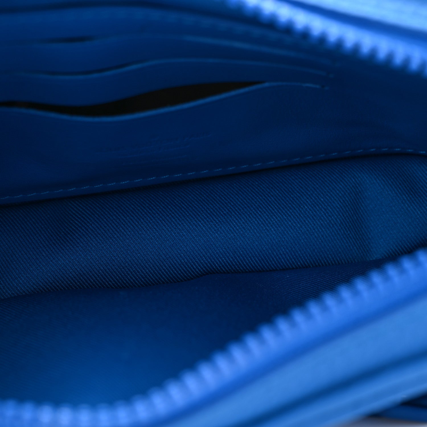 Louis Vuitton Taurillon Monogram Pochette Volga Blue 5 of 6