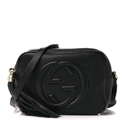 Gucci Pebbled Calfskin Small Soho Disco Bag Black 1 of 11