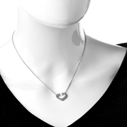 Cartier 18K White Gold Medium Hearts and Symbols Necklace 2 of 4