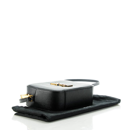 Saint Laurent Grain De Poudre Small Classic Monogram Camera Bag Black 4 of 7