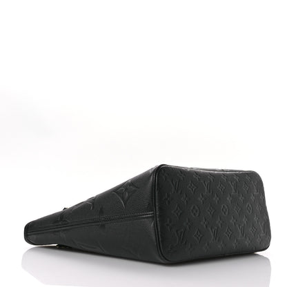 Louis Vuitton Empreinte Monogram Giant Neverfull MM Black 4 of 10