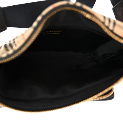 Burberry Cotton Vintage Check Large Bum Bag Archive Beige 5 of 13