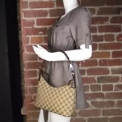 Gucci Monogram Shoulder Bag Ebony 2 of 9