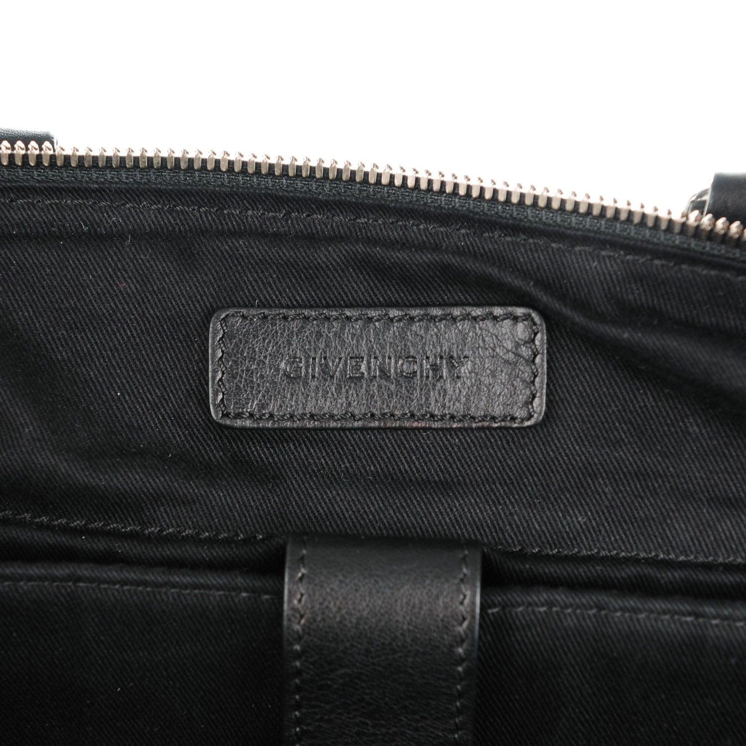 Givenchy Calfskin Zipped Briefcase Nightingale Black 6 of 8