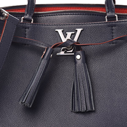 Louis Vuitton Calfskin Lockmeto Marine Rouge 15 of 15