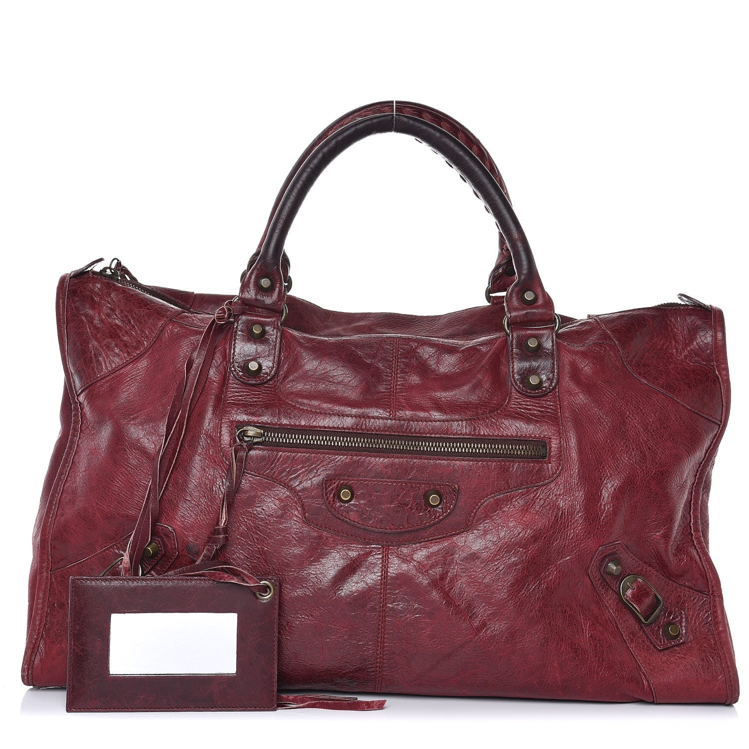 Balenciaga Chevre Classic Hardware Work Rouge Vif 1 of 19