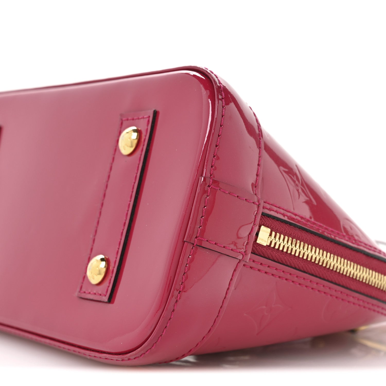 Louis Vuitton Vernis Alma BB Rose Indien 9 of 10