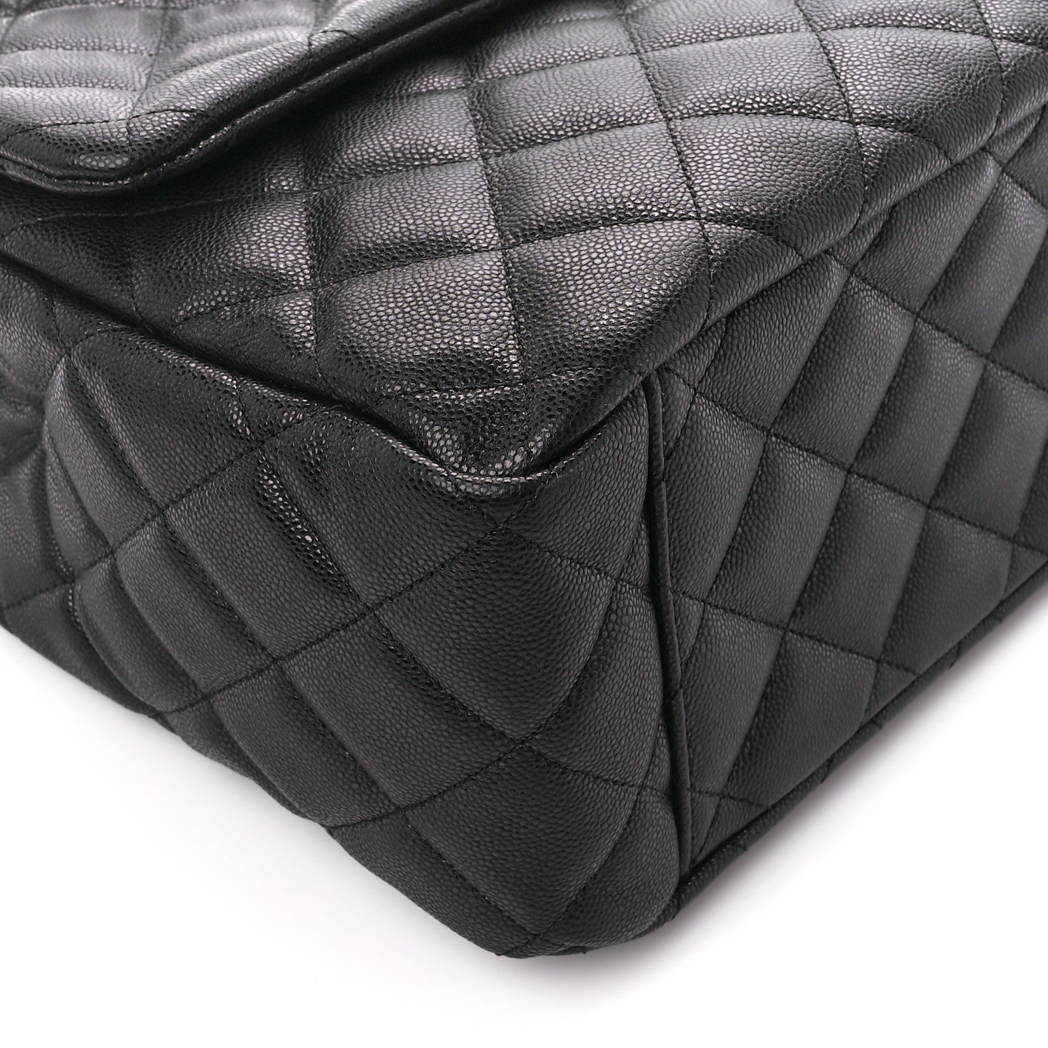 Chanel Caviar Quilted XXL Travel Flap Bag Black 10 of 11