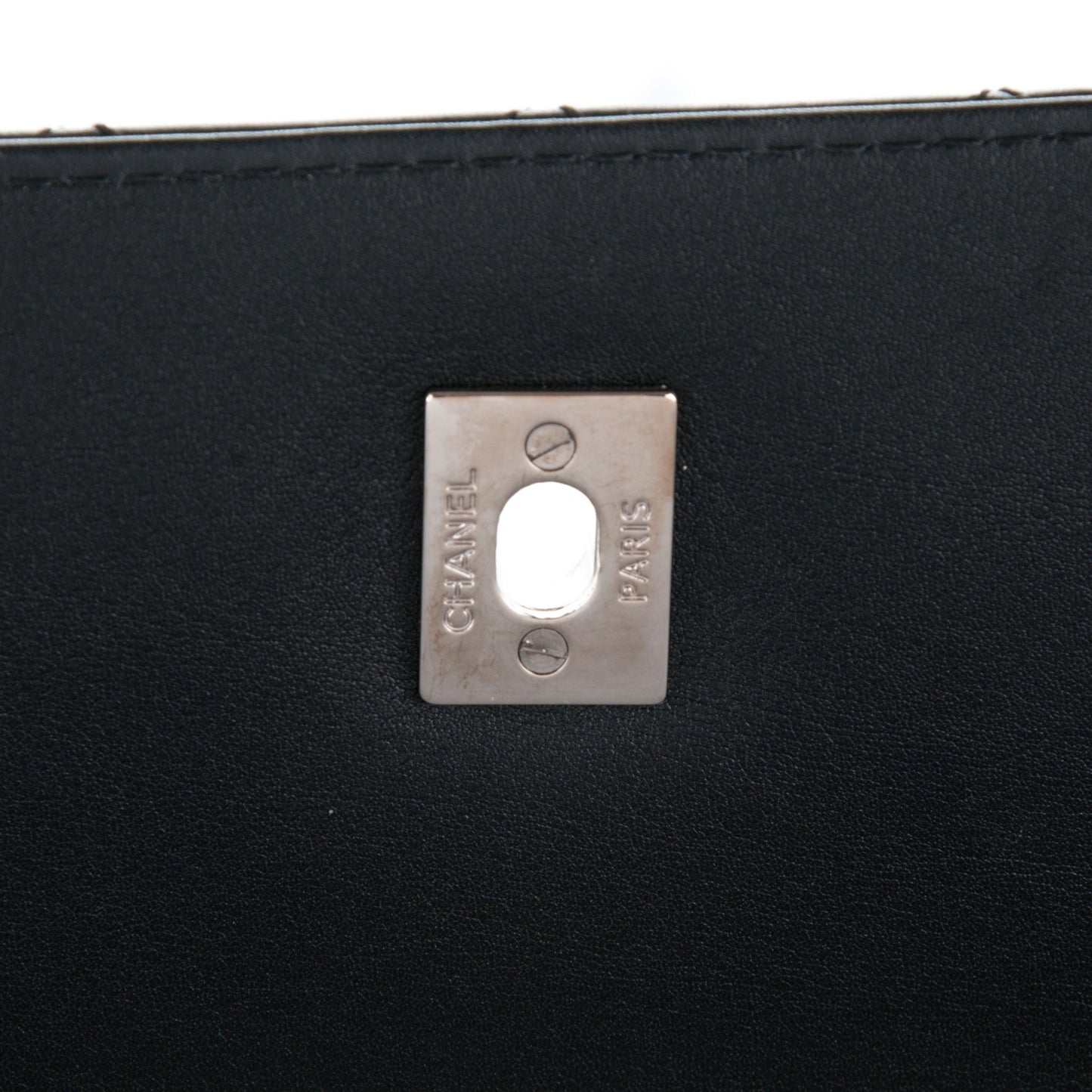Calfskin Quilted In The Business Flap Bag Black