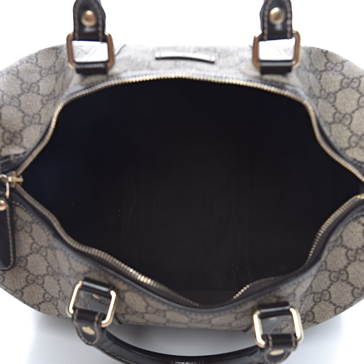 Gucci GG Plus Monogram Medium Joy Boston Dark Brown 5 of 13