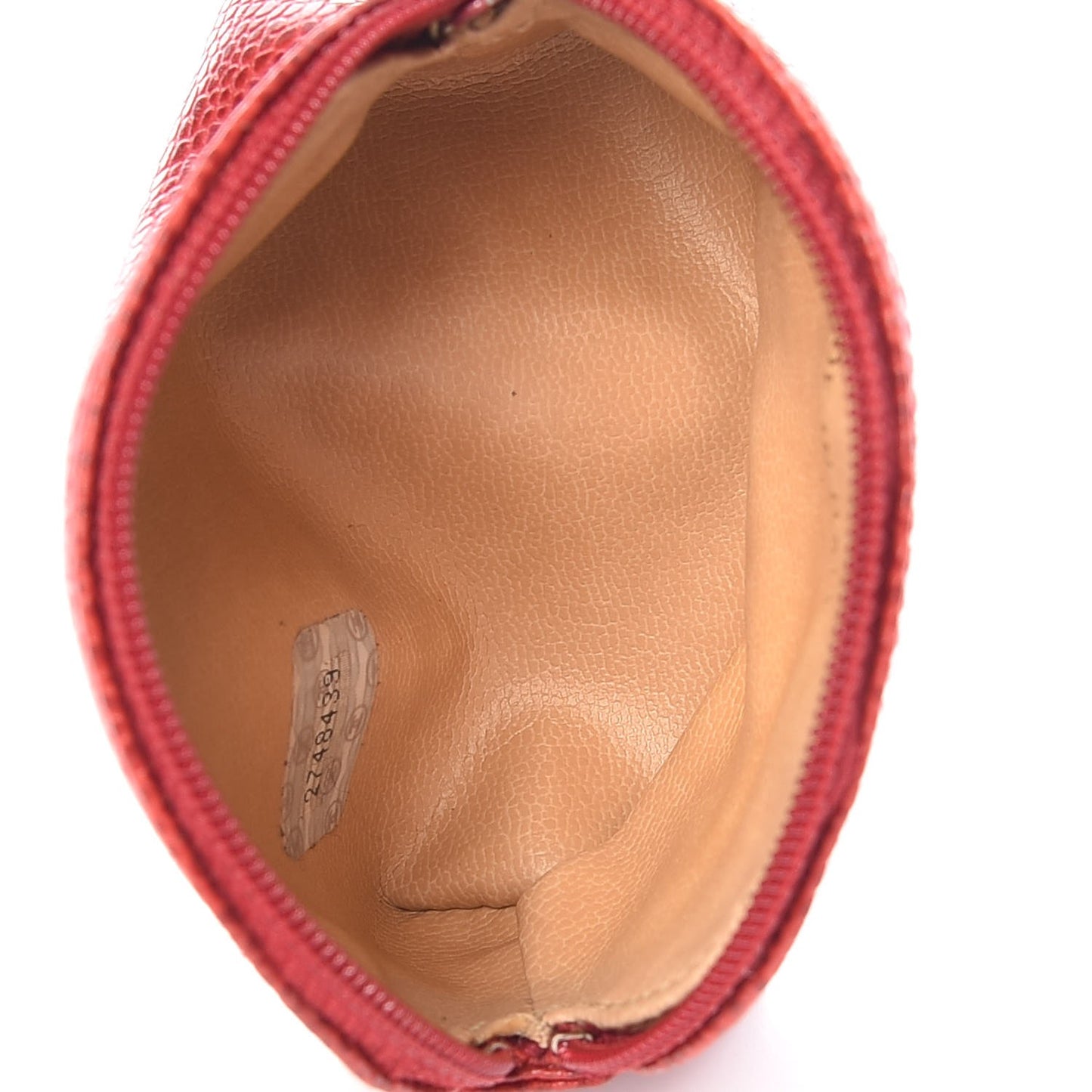 Caviar CC Coin Purse Red