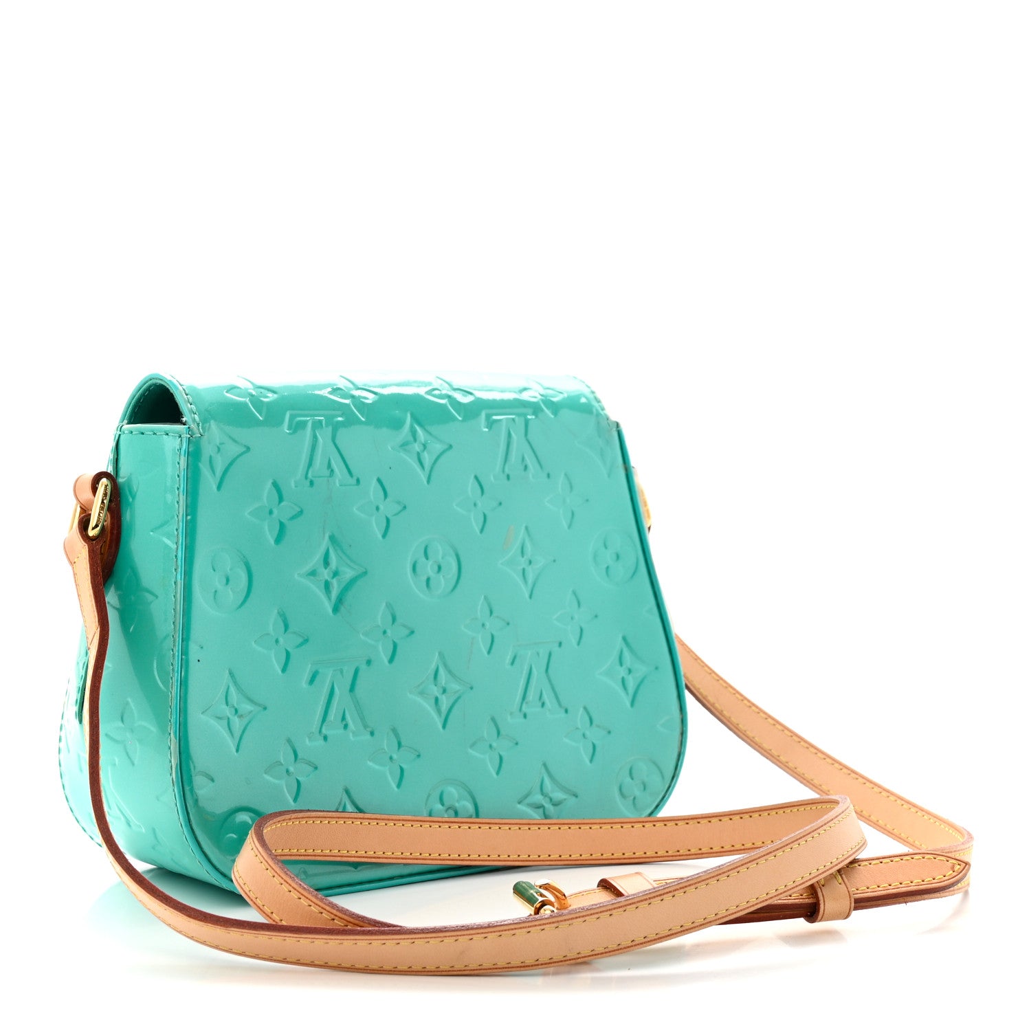 Louis Vuitton Vernis Bellflower PM Blue Lagon 3 of 18