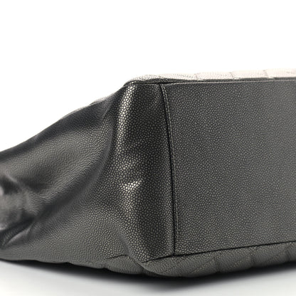 Chanel Caviar Quilted Grand Shopping Tote GST Black 8 of 11