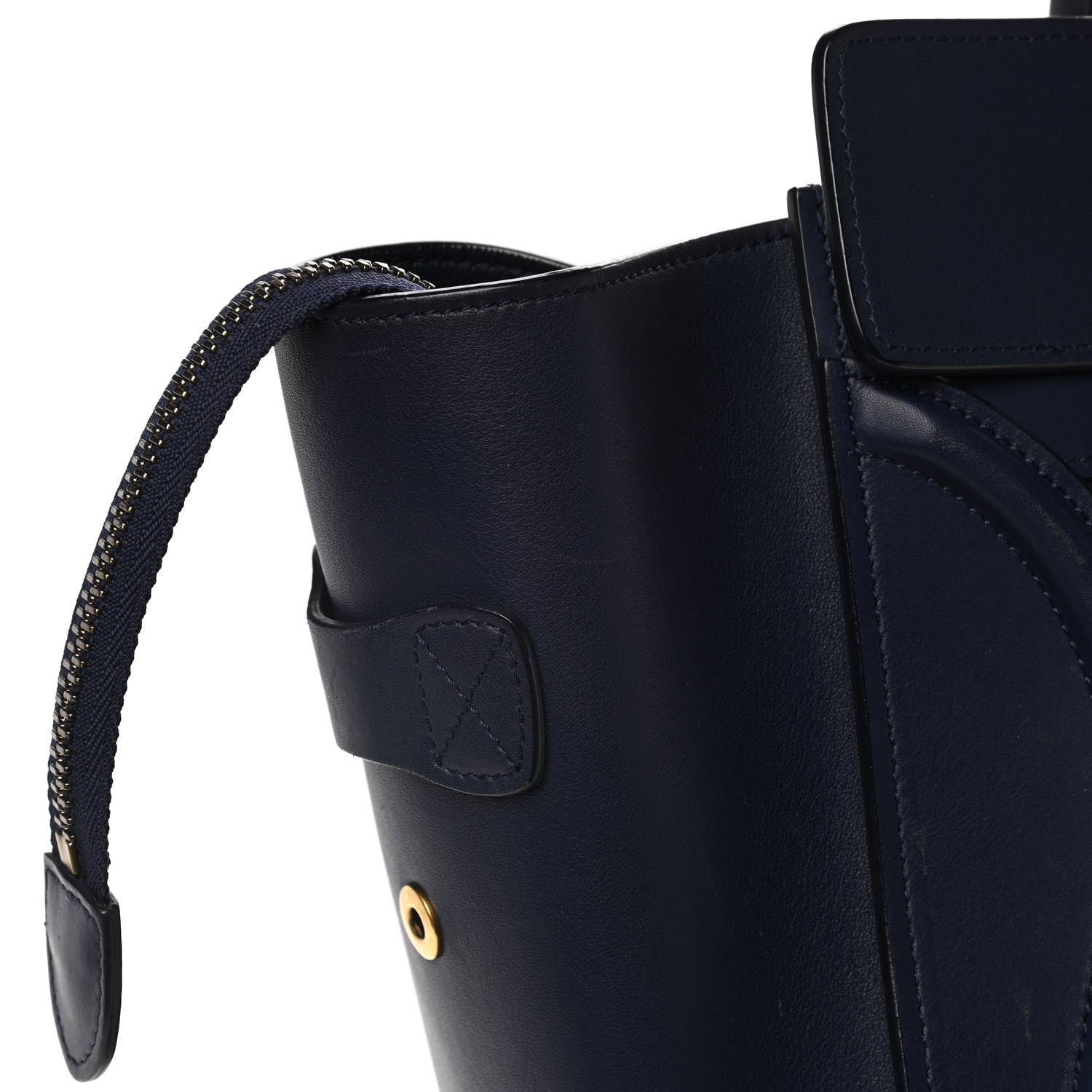 Celine Smooth Calfskin Mini Luggage Ink 23 of 28