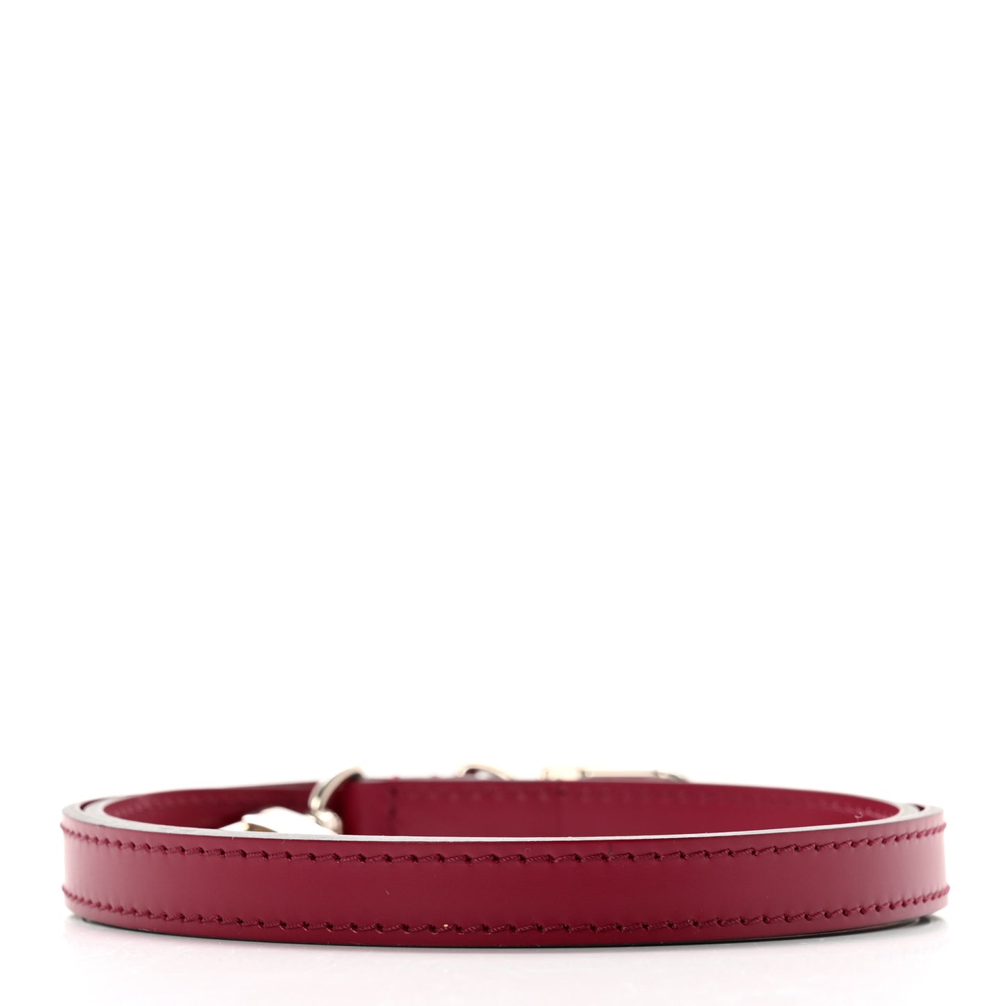 Calfskin 16mm Adjustable Shoulder Strap Fuchsia