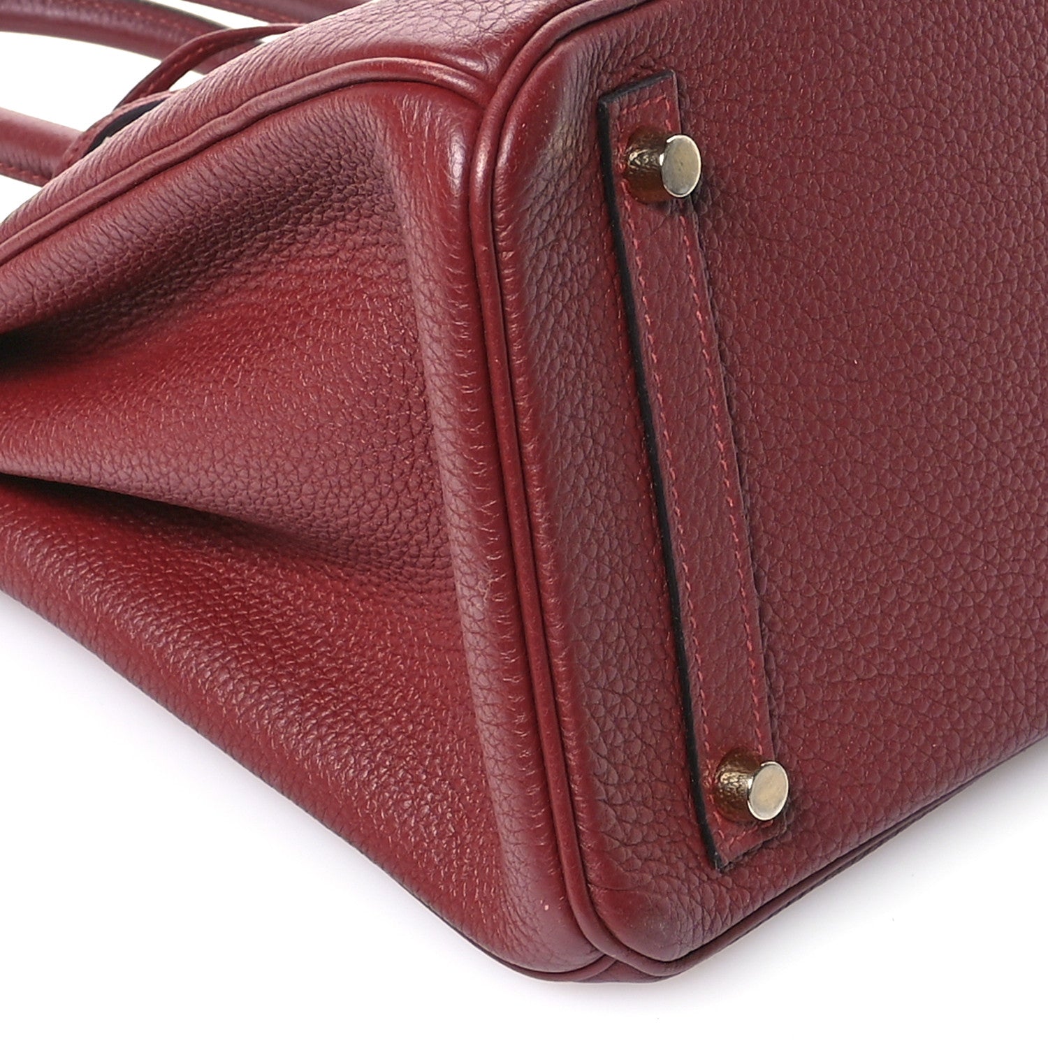 Hermes Togo Birkin 30 Rouge H 9 of 14