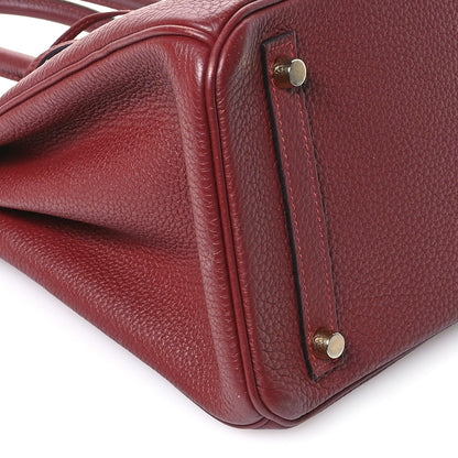 Hermes Togo Birkin 30 Rouge H 9 of 14