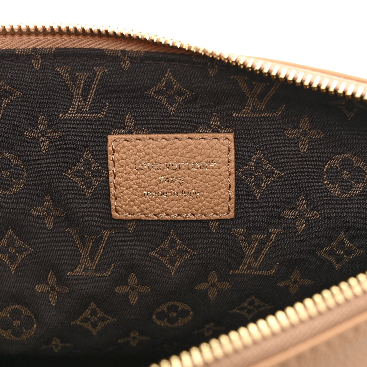 バッグ LOUIS VUITTON Louis Vuitton Monogram Macassar Canvas Zoom With Friends Keepall