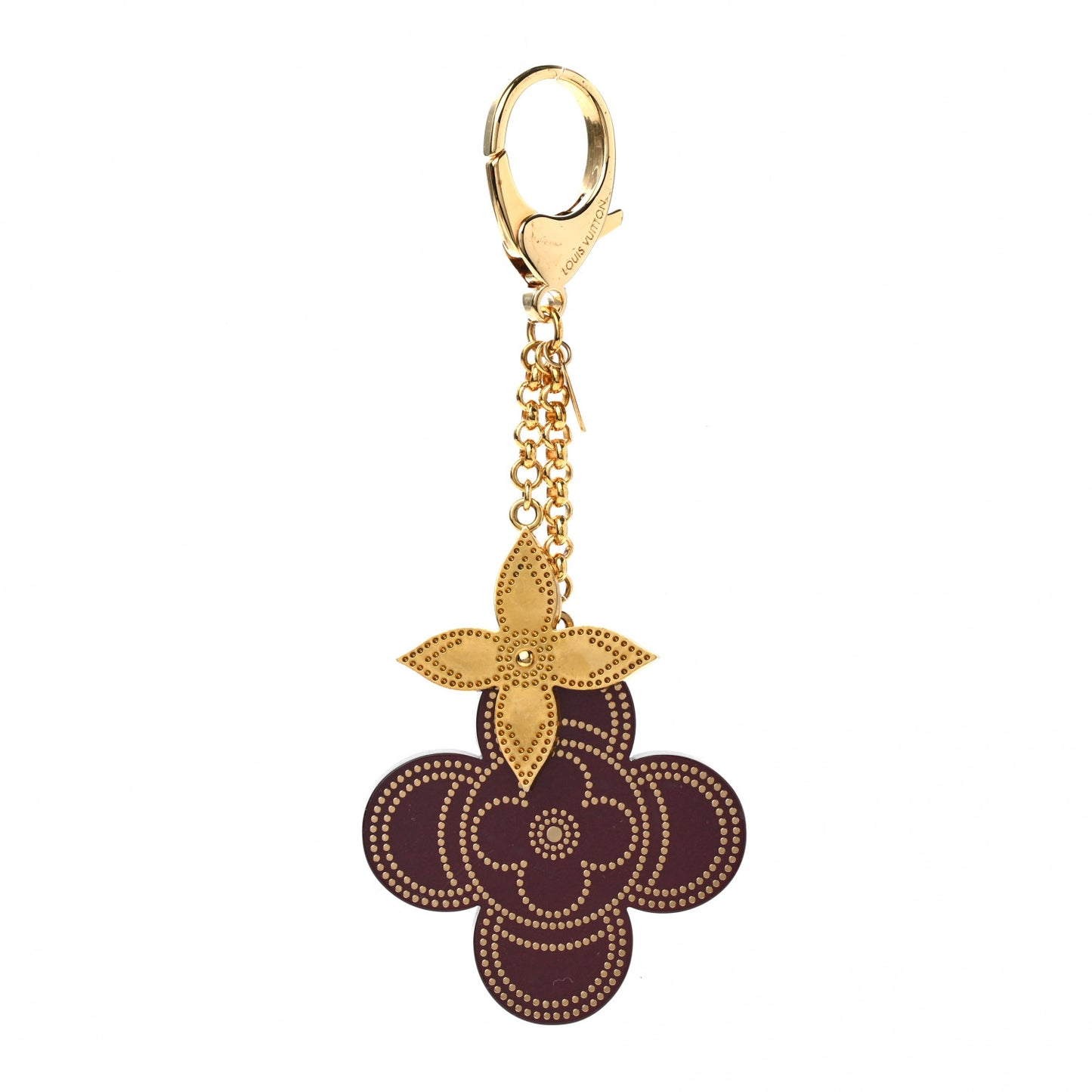 Stipply Flower Bag Charm Rouge Fauviste