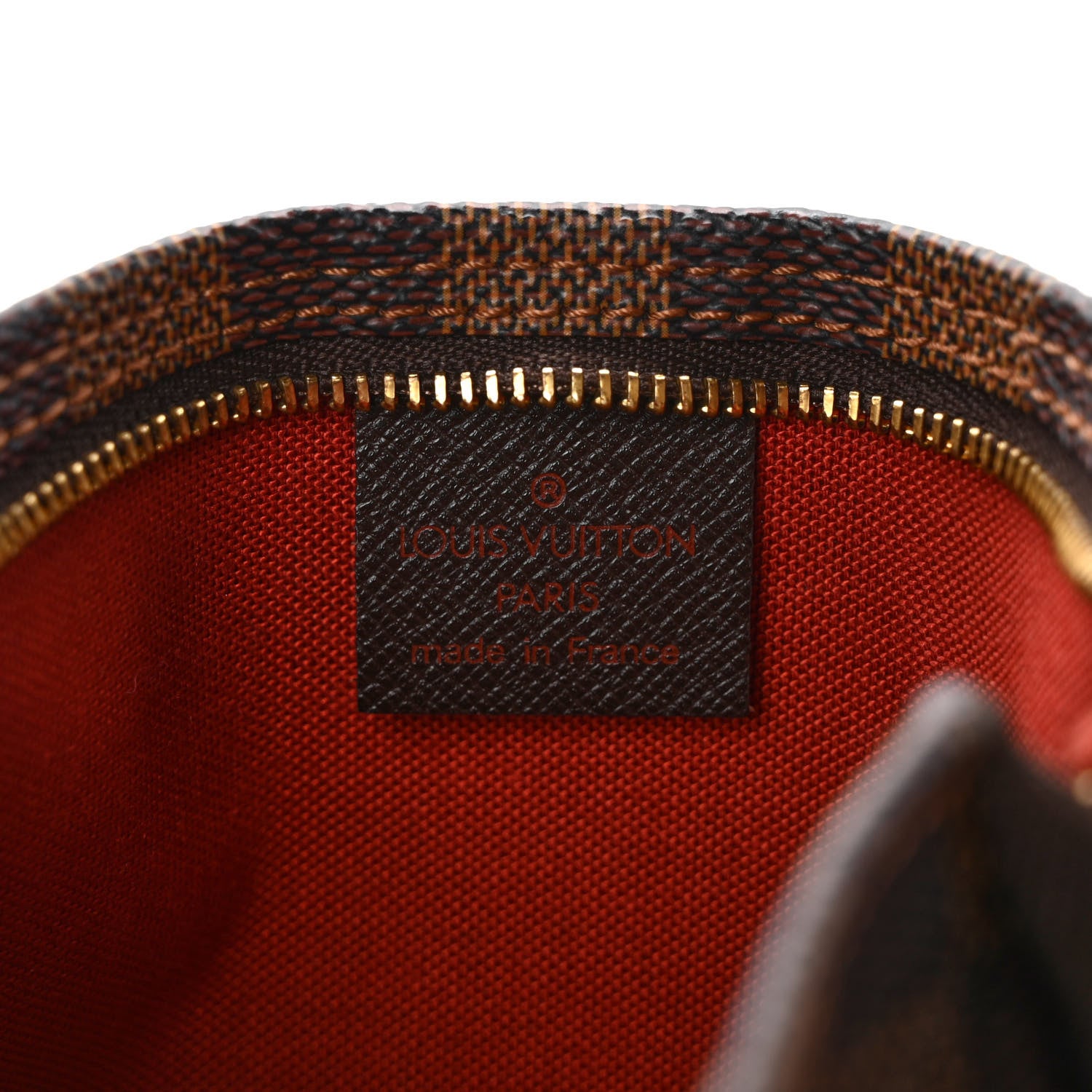 Louis Vuitton Damier Ebene Trousse Make Up Bag Pochette 6 of 8