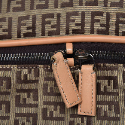 Fendi Zucchino Large Travel Bag Tan 18 of 21