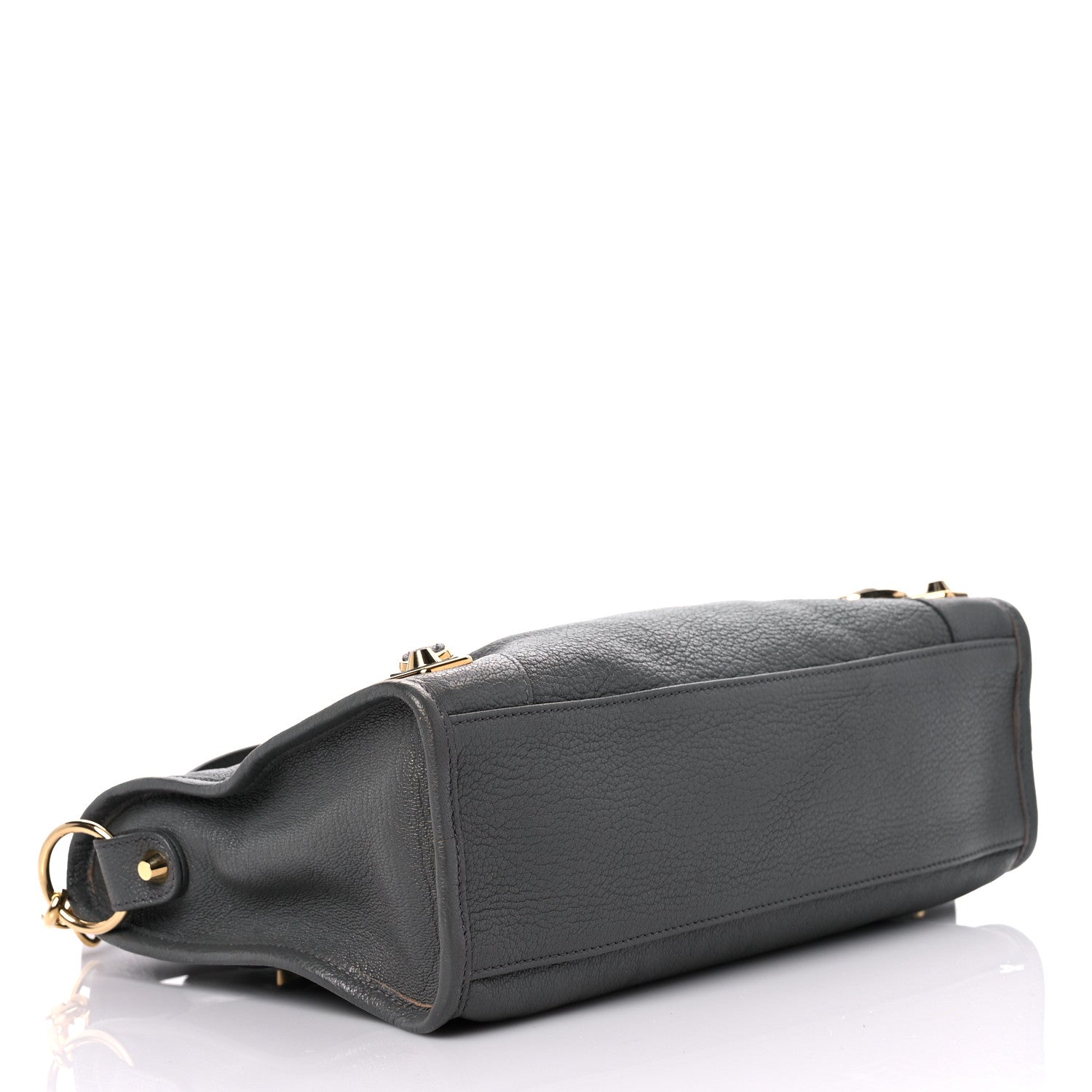 Balenciaga Chevre Gold Metallic Edge Hardware S City Gris Acier 4 of 23