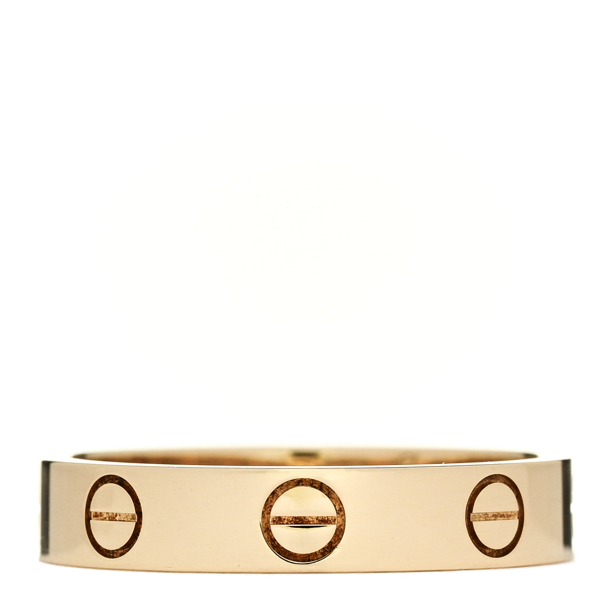 Cartier 18K Yellow Gold 3.5mm LOVE Wedding Band Ring 52 6 1 of 5