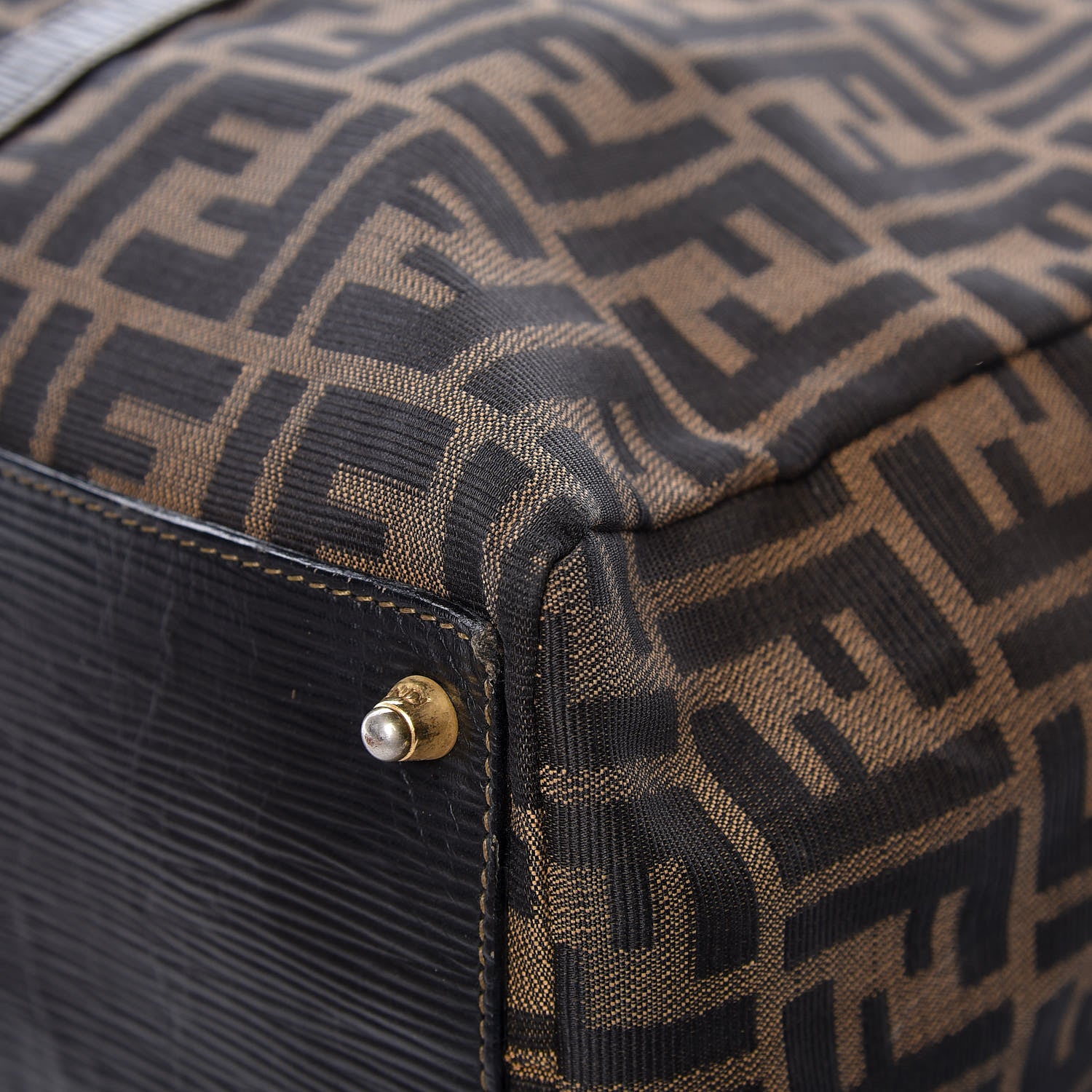 Fendi Zucca Tote Tobacco 12 of 26