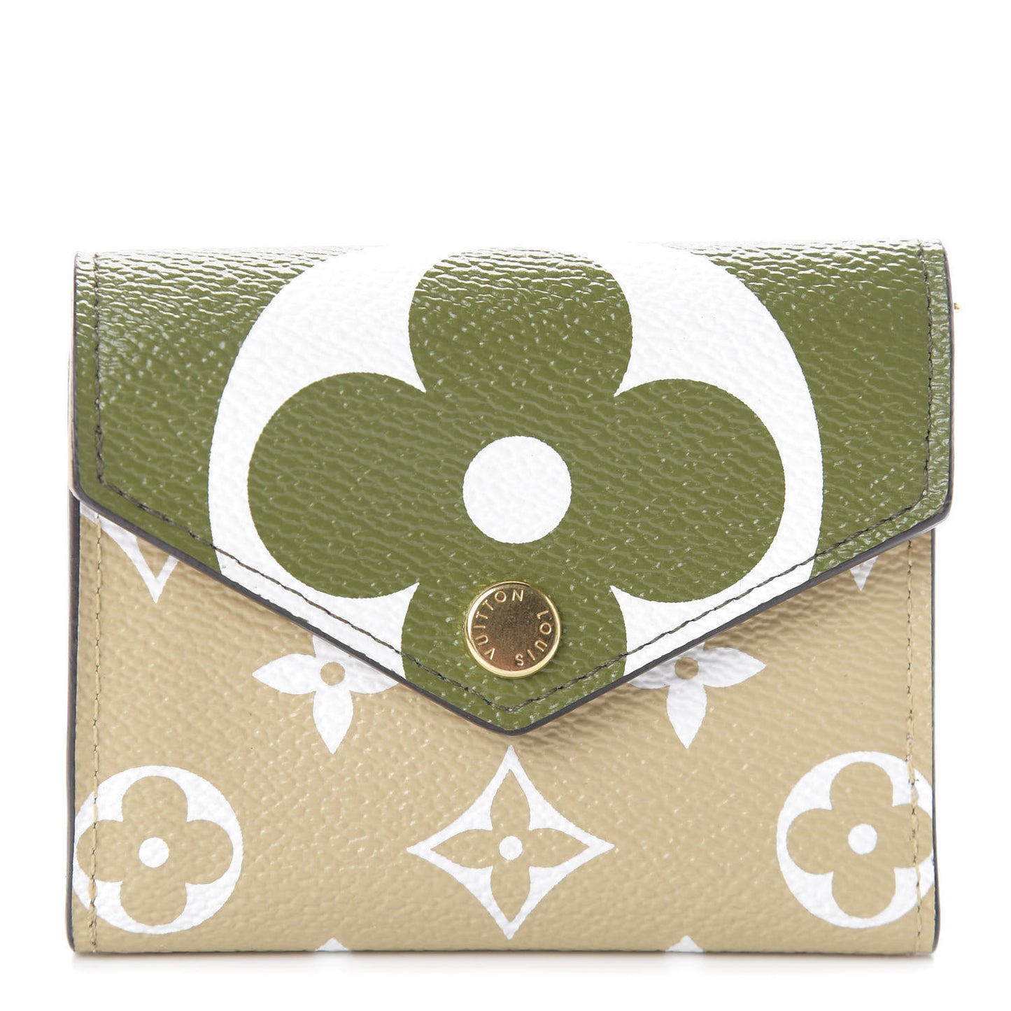Monogram Giant Zoe Wallet Kaki