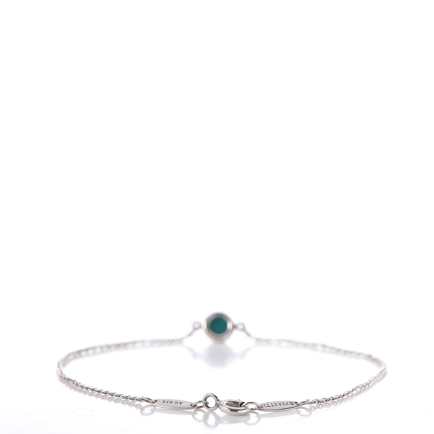 Sterling Silver Turquoise Elsa Peretti Color By The Yard Bracelet