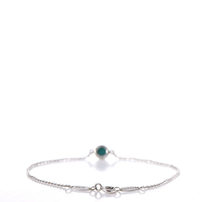 Tiffany Sterling Silver Turquoise Elsa Peretti Color By The Yard Bracelet 3 of 7