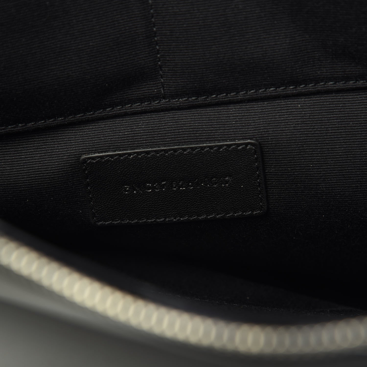 Saint Laurent Calfskin Waiting for Sunset Large Sac De Jour Carryall Pouch Black 7 of 7