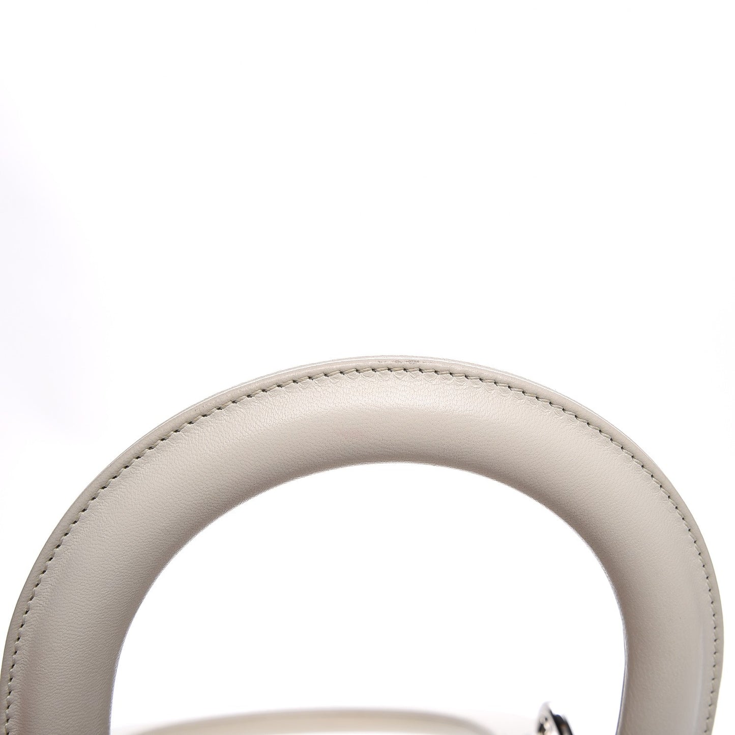 Lambskin Embroidered Sequin Medium Flower Lady Dior Off White