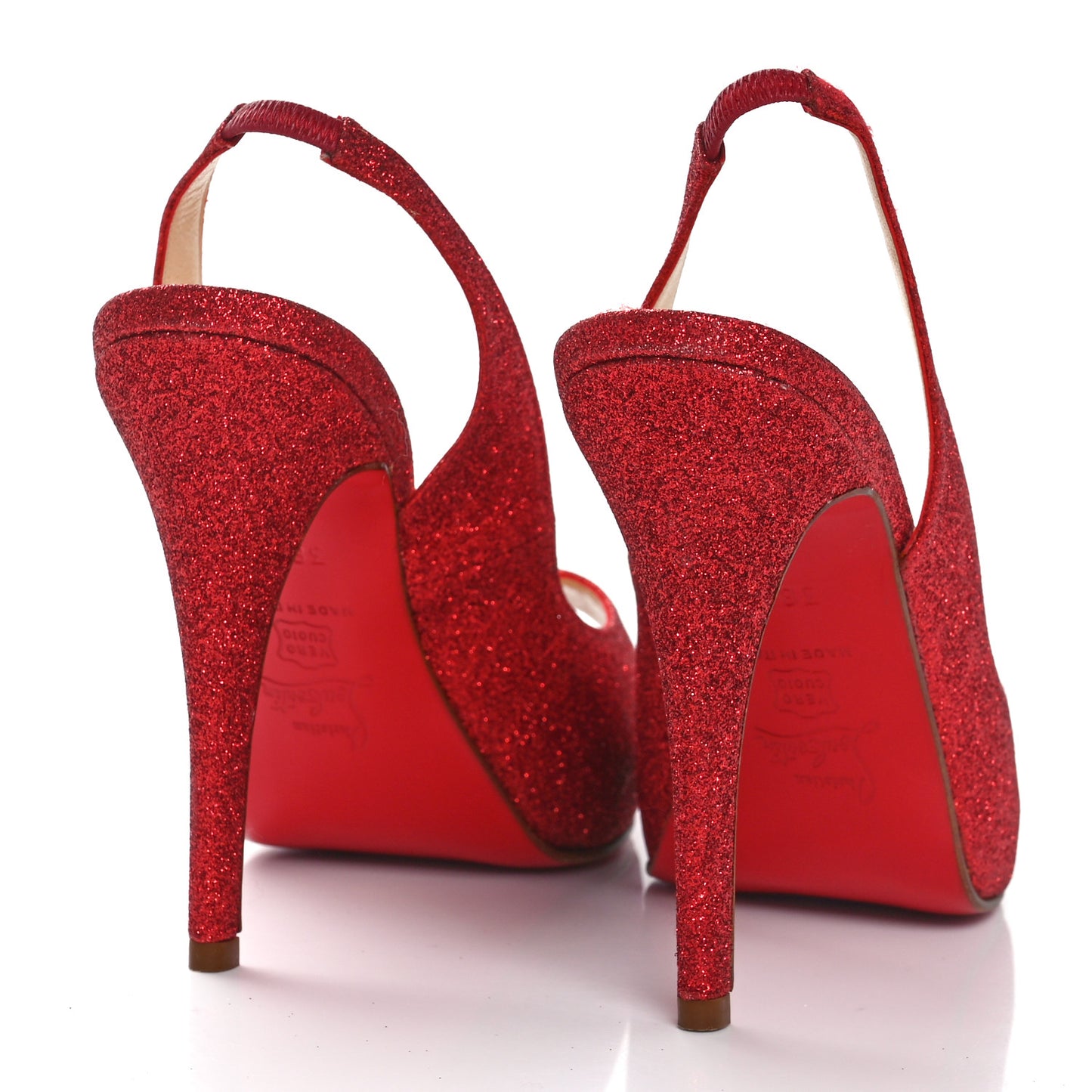 Glitter No Prive 120 Pumps 38.5 Red
